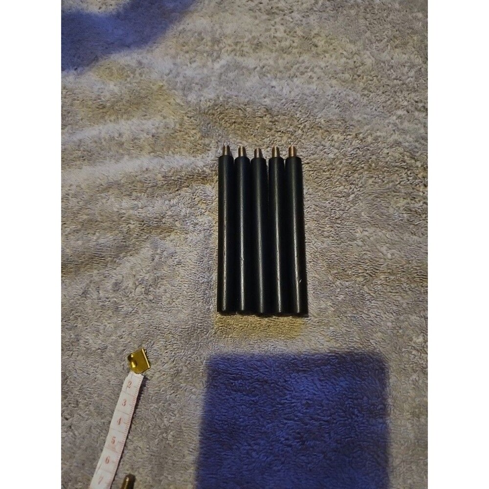 95mm x 10mm screw in wooden rods 6 Pack